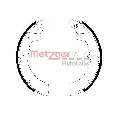 METZGER Brake Shoe Set Article number: MG 707 cheaply