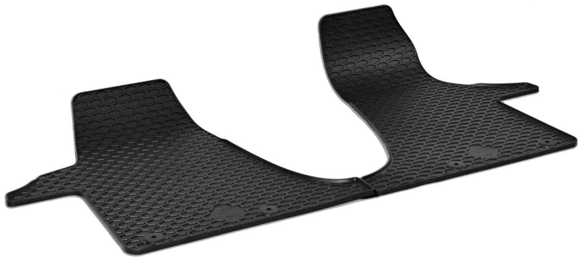 WALSER 50867 Floor mats TRANSPORTER 2.0 TSI 150 PS Petrol 2024