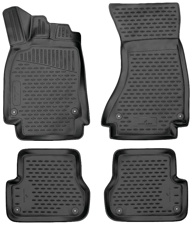 WALSER 75002 Floor mats A6 RS6 performance 4.0 quattro 605 PS Petrol 2018