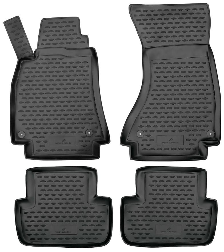 WALSER 75006 Floor mats A4 2.0 TDI 177 PS Diesel 2015