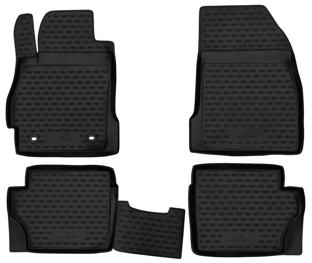 WALSER 75098 Floor mats 2 1.5 MZR (DE5FS) 102 PS Petrol 2015