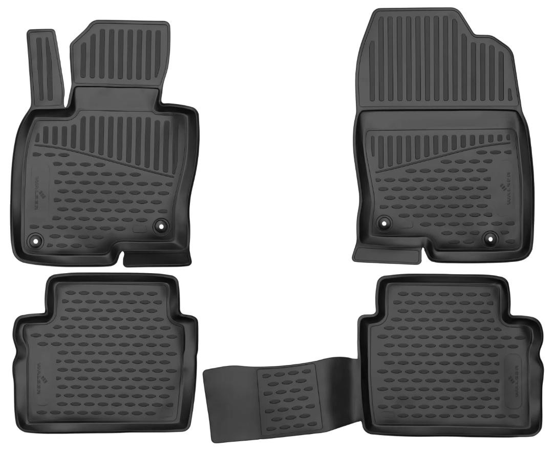 WALSER 75106 Floor mats CX-5 2.2 D AWD (KF4W2) 175 PS Diesel