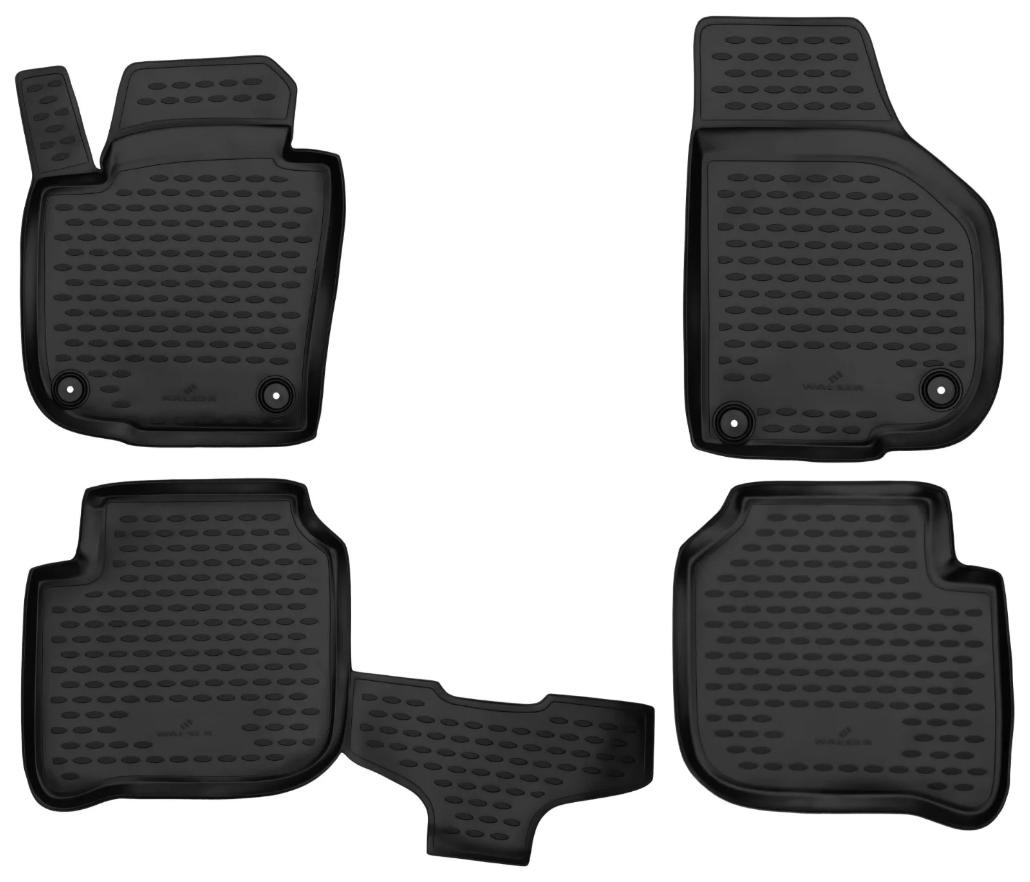 WALSER 75145 Ensemble de tapis de sol SUPERB 1.8 TSI 4x4 152 CH Essence 2015