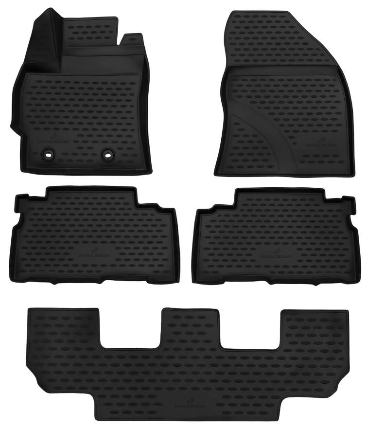 WALSER 75153 Floor mats VERSO 2.2 D-4D (AUR21_) 150 PS Diesel 2018