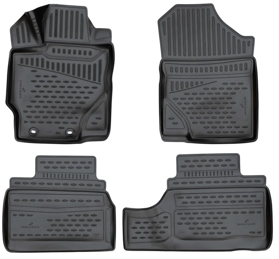 WALSER 75180 Floor mats YARIS 1.4 D (NLP130_) 90 PS Diesel 2020