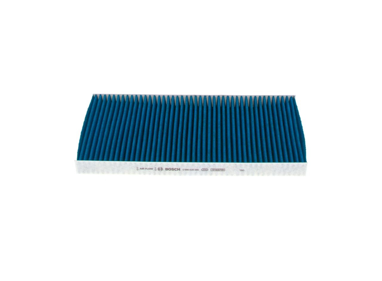 BOSCH Filter, salongiõhk Artikli number: 0 986 628 585 soodsalt