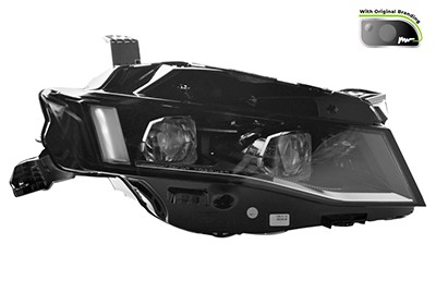 VAN WEZEL Headlight Article number: 4089986V cheaply