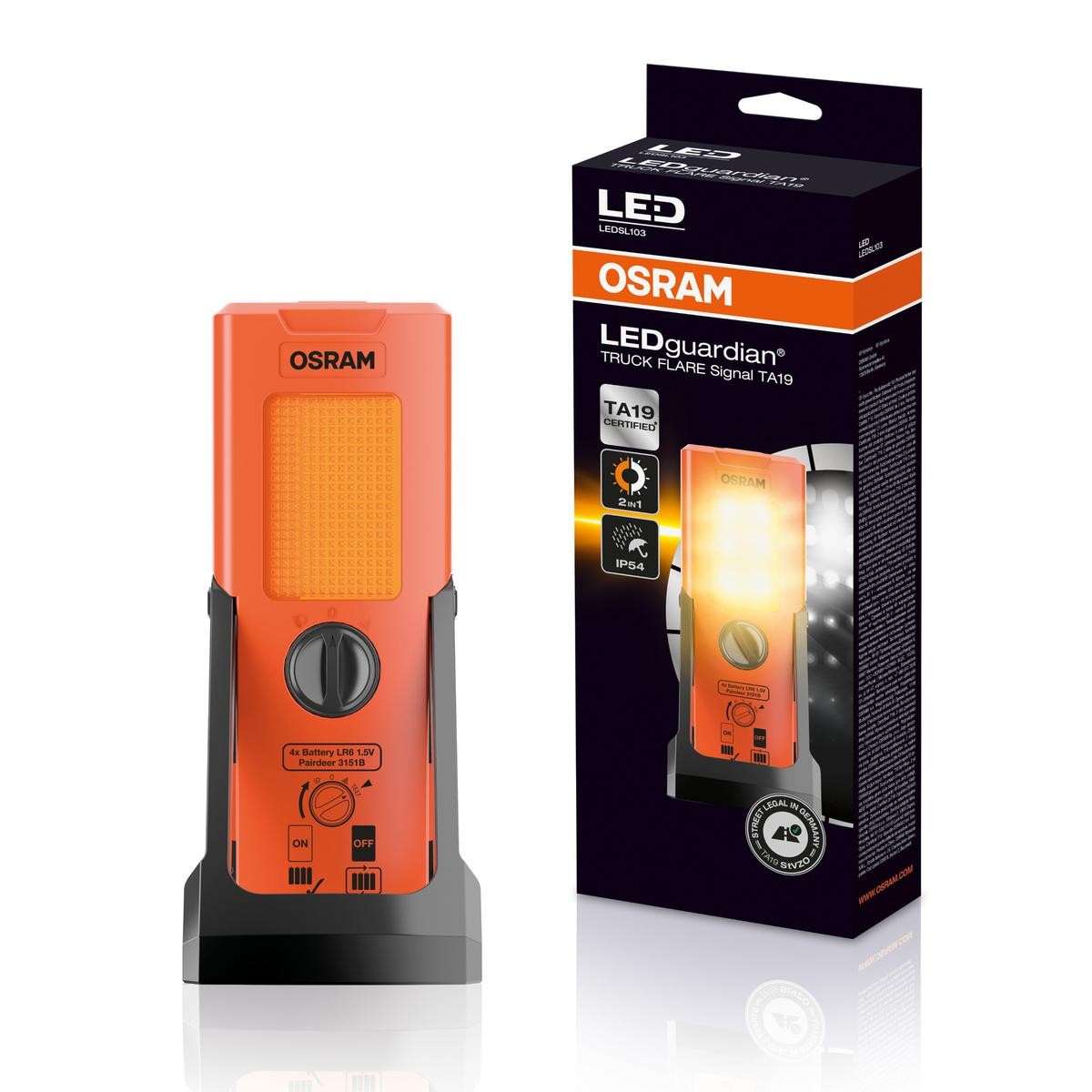 OSRAM Advarselsblink LEDguardian Varenummer: LEDSL103 billige
