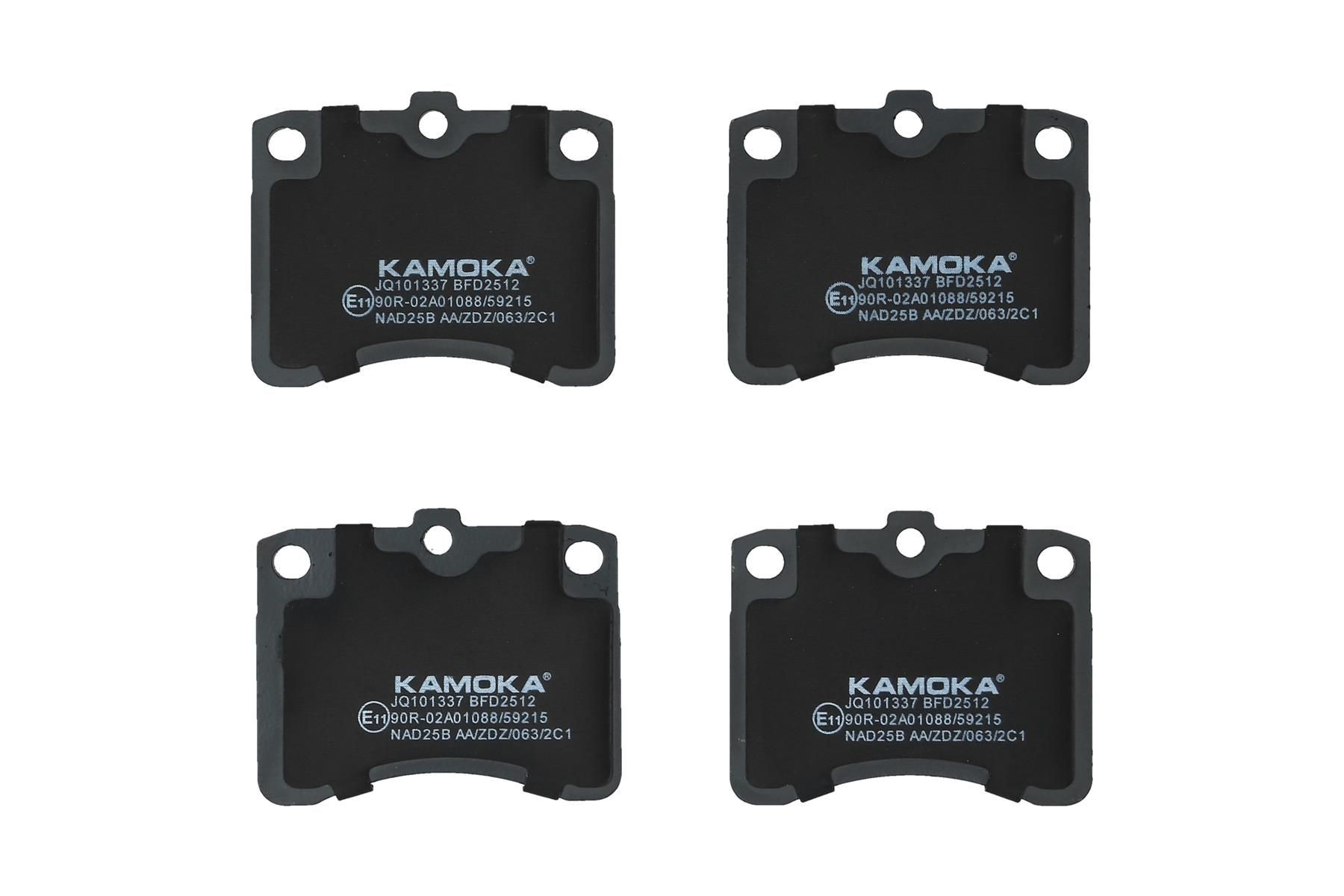 KAMOKA Brake pad set Article number: JQ101337 cheaply