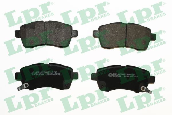 LPR Brake pad set Article number: 05P2252 cheaply