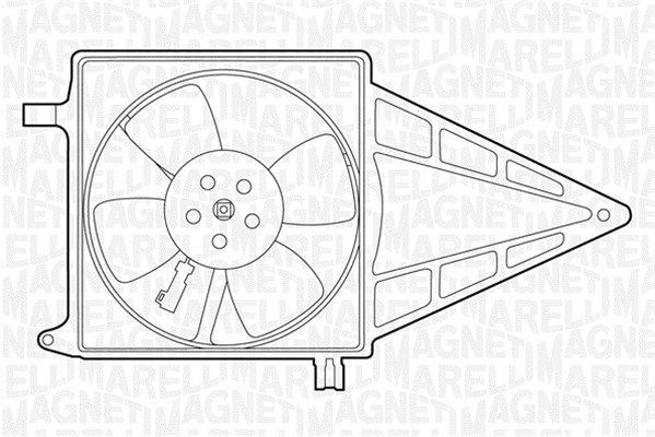 MAGNETI MARELLI Fan, radiator Article number: 069422211010 cheaply