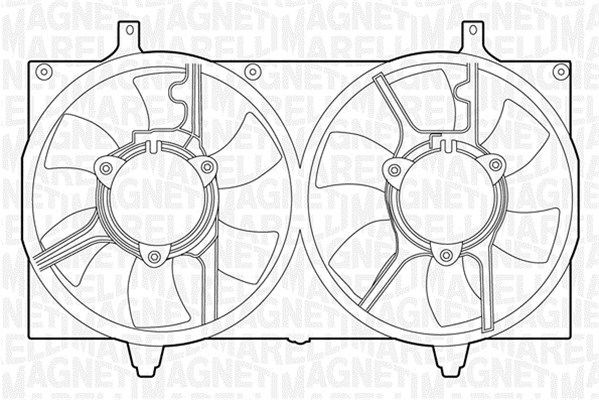 MAGNETI MARELLI Radiaatori ventilaator Artikli number: 069422421010 soodsalt