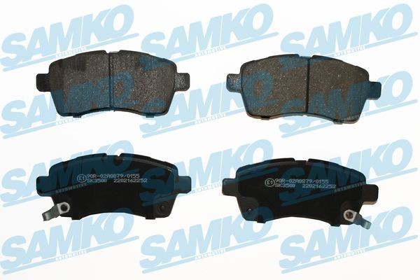 SAMKO Brake pad set Article number: 5SP2252 cheaply