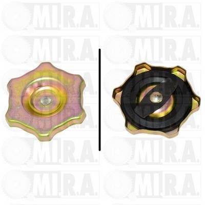 MI.R.A. 23/3660 Oil filler cap TEMPRA 1.9 TD 90 PS Diesel 1997