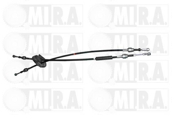 MI.R.A. 32/2055 Cable, manual transmission DOBLO 1.3 JTD 16V Multijet 84 PS Diesel