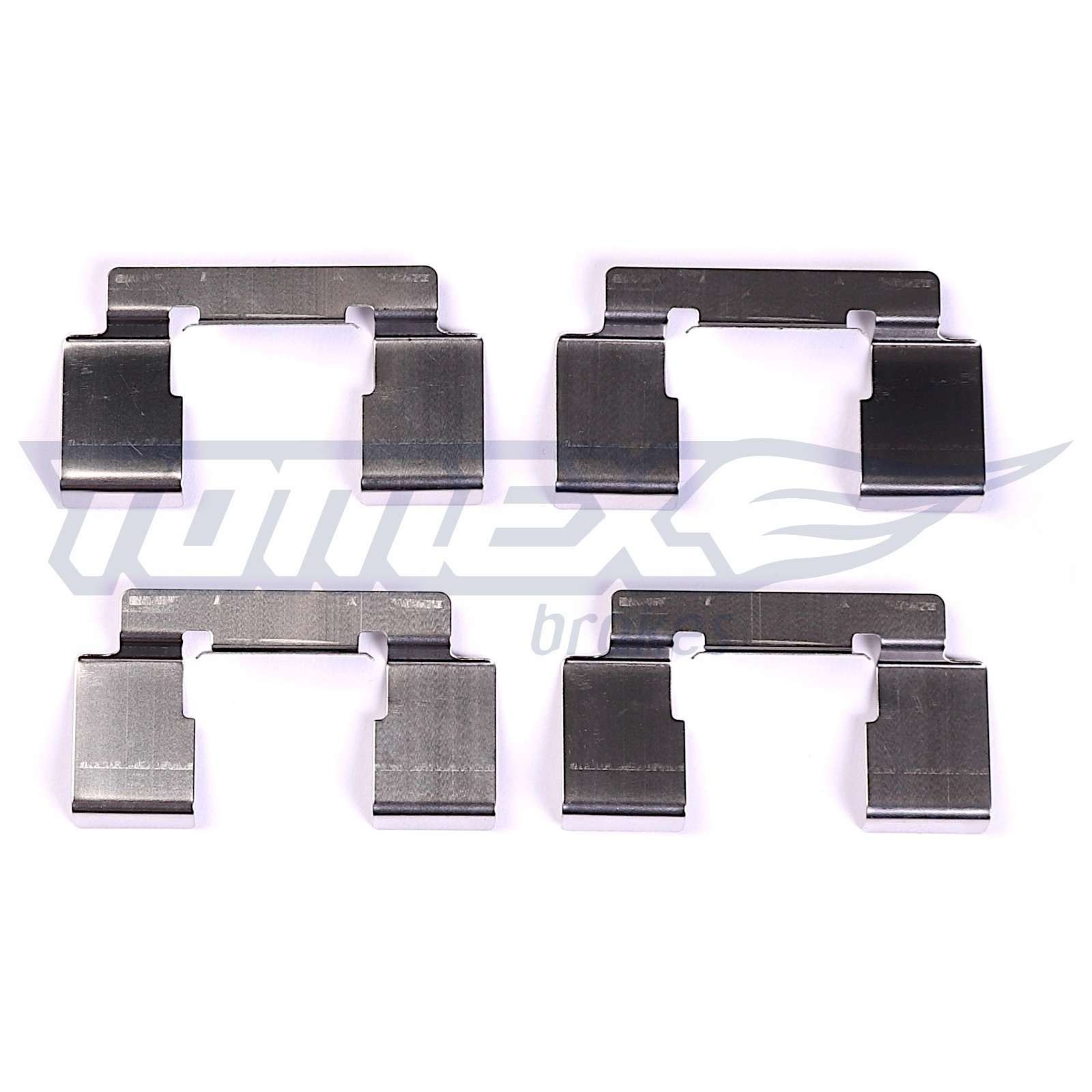 TOMEX brakes TX 44-75 Monteringssæt til bremseklodser PRIMERA 2.0 16V 115 HK Benzin 2002