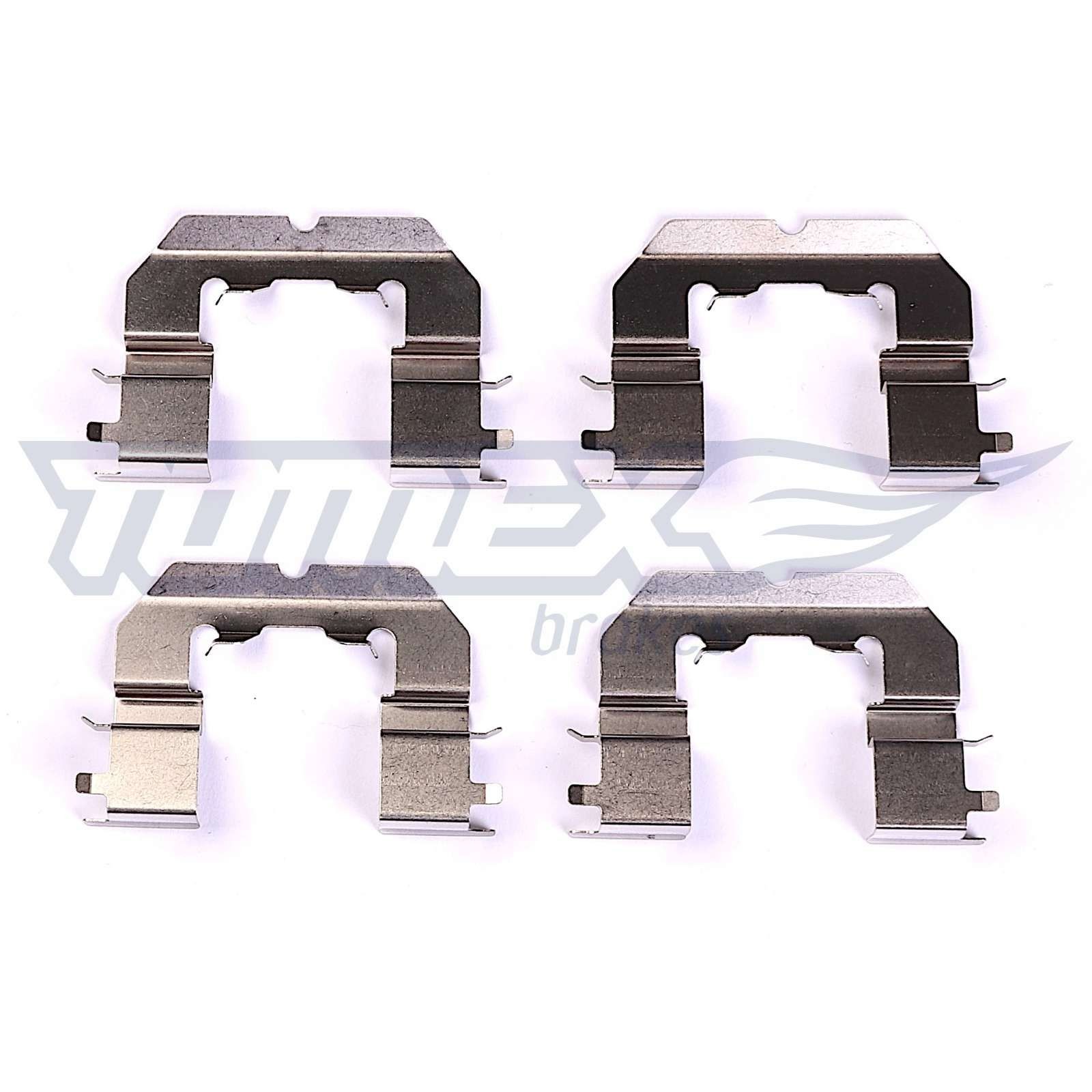 TOMEX brakes TX 44-80 Monteringssæt til bremseklodser RIO 1.4 CVVT 107 HK Benzin 2017