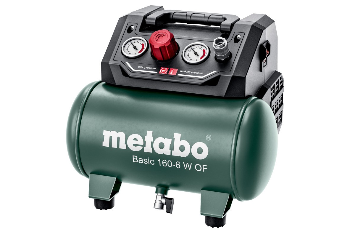 METABO Kompressor BASIC 160-6 W OF Varenummer: 601501000 billige
