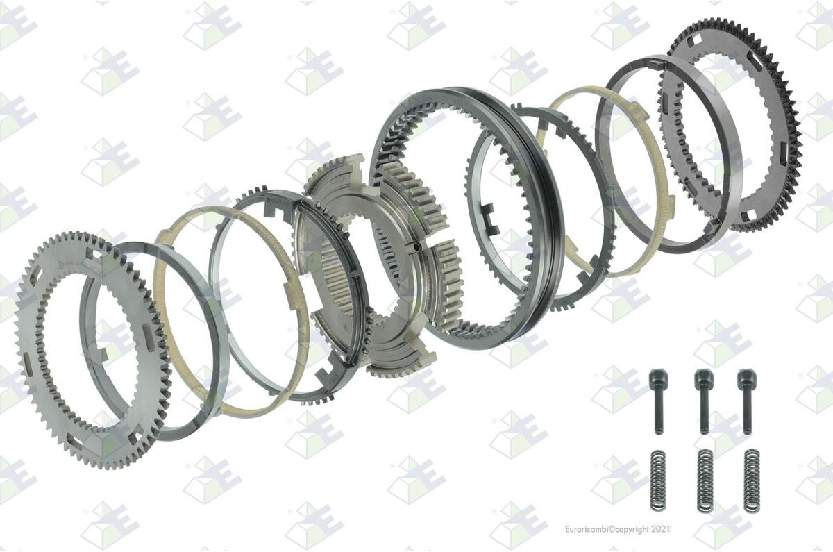 Euroricambi Synkromesring, manueltgear Varenummer: 60532905 billige