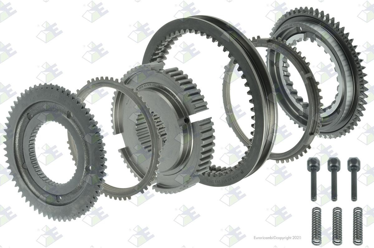 Euroricambi Synkromesring, manueltgear Varenummer: 60532907 billige