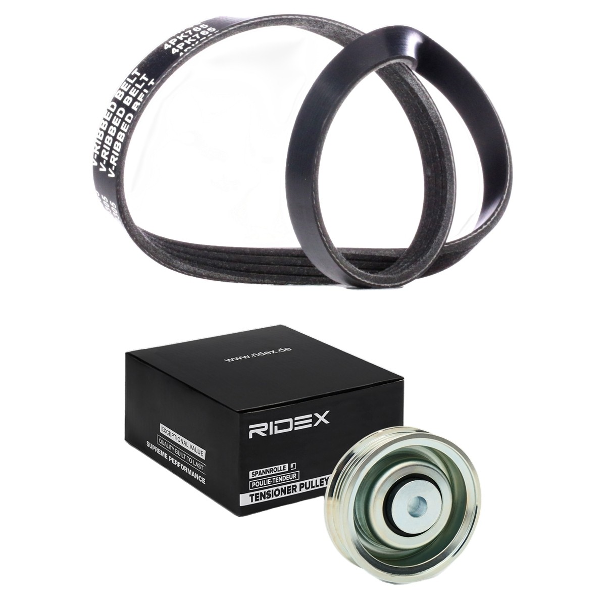 RIDEX V-Ribbed Belt Set Article number: 542R1098 cheaply