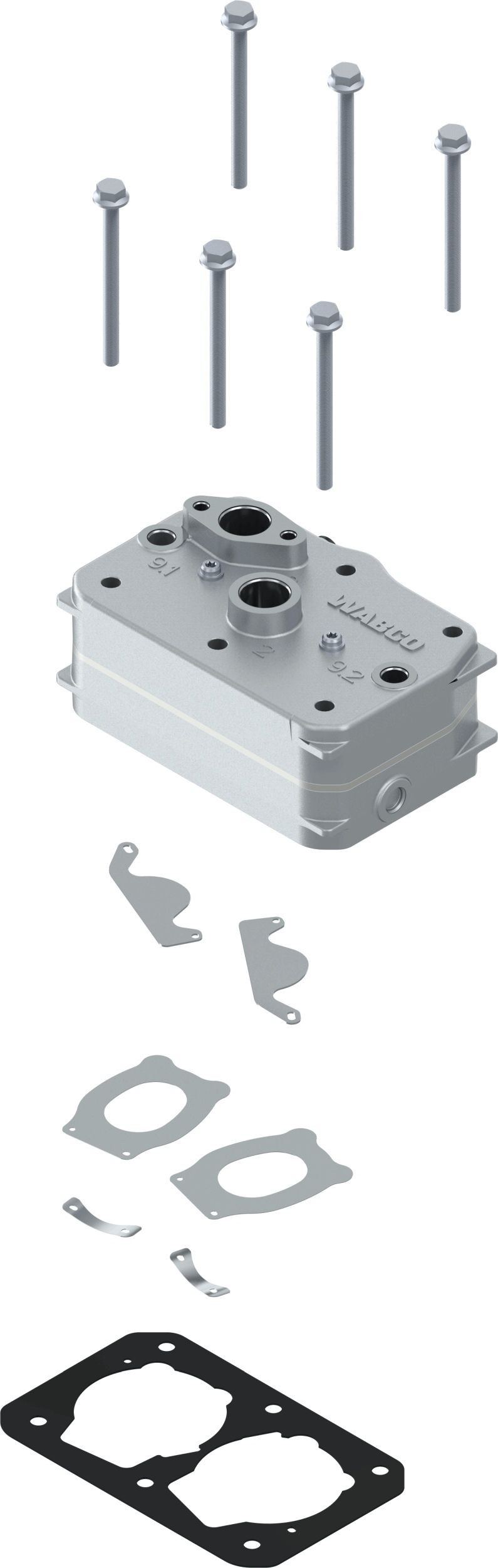WABCO Rep.sæt, kompressor Varenummer: 4124420002 billige