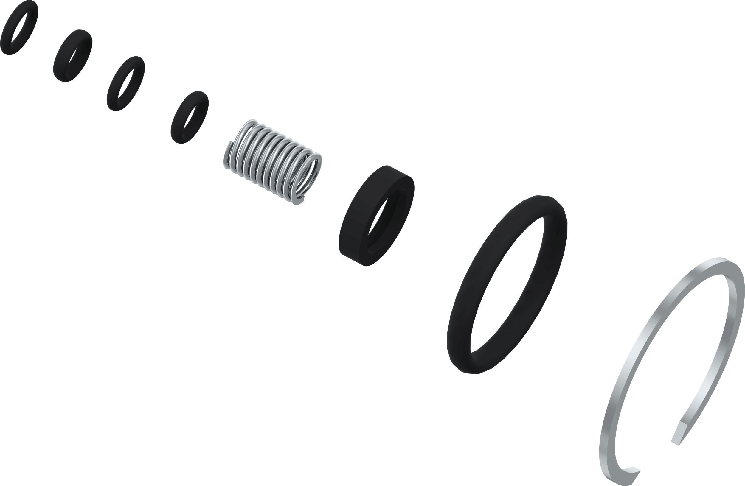 WABCO Žiedinių tarpiklių rinkinys prekės numeris: 4342050012 nebrangu