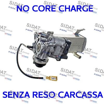SIDAT 83.1280R EGR køler Q7 3.0 TDI quattro 258 HK Diesel