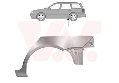 VAN WEZEL Sidewall Article number: 5898147 cheaply