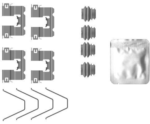 TEXTAR 82557300 Lisakomplekt, ketaspiduriklotsid CEE'D 1.0 T-GDI MHEV 120 HP Bensiin/elekter