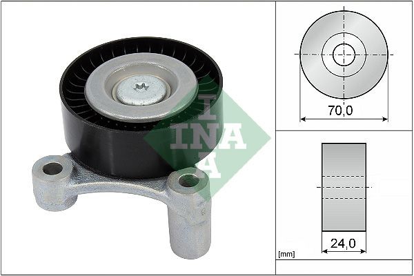 INA Deflection / Guide Pulley, v-ribbed belt Article number: 532 1002 10 cheaply