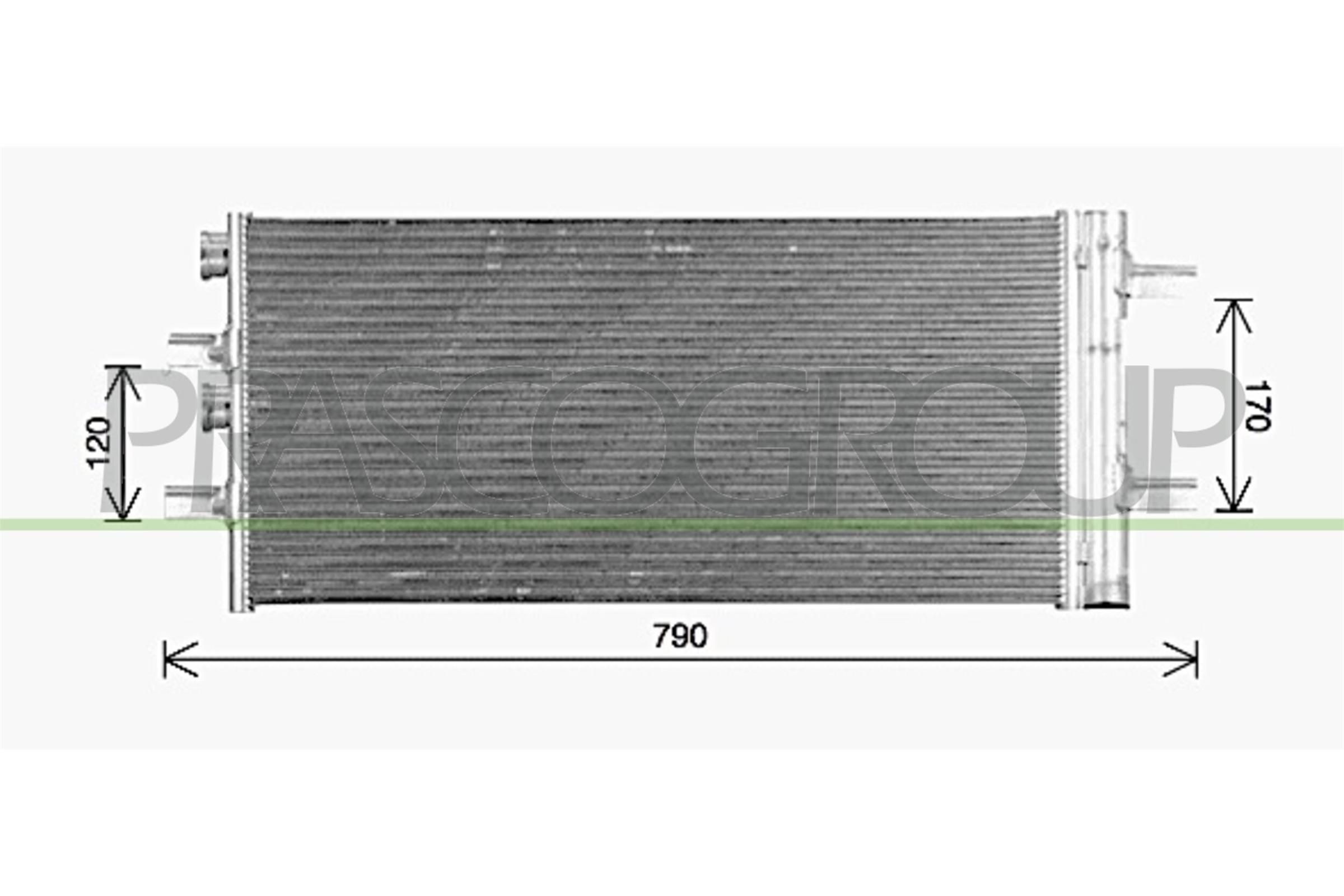 PRASCO Air conditioning condenser Article number: BM200C001 cheaply
