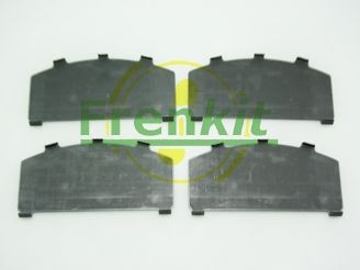 FRENKIT Antiknirkefolie, bremsebelegg (bakplate) artikkelnummer: 940007 billig