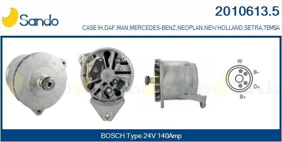 SANDO Air conditioning compressor Article number: SAC73181.1 cheaply