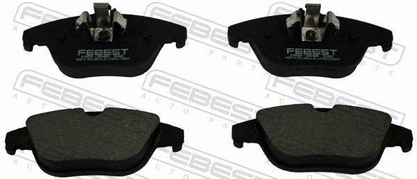 FEBEST Brake pad set Article number: 1601-204R cheaply