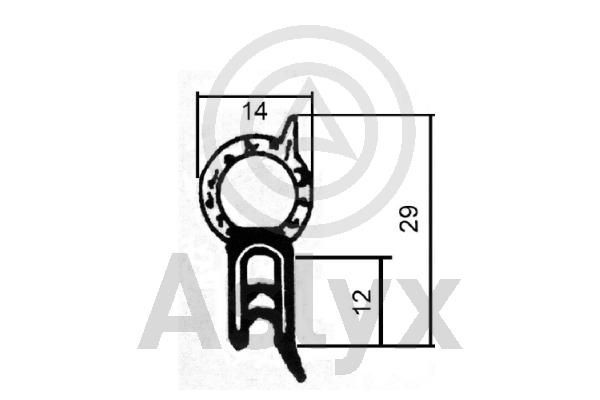 Aslyx Door Seal Article number: AS-200244 cheaply