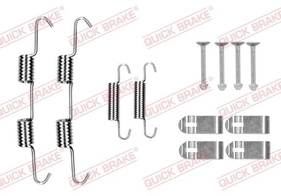 QUICK BRAKE Brake shoe fitting kit Article number: 105-0077 cheaply