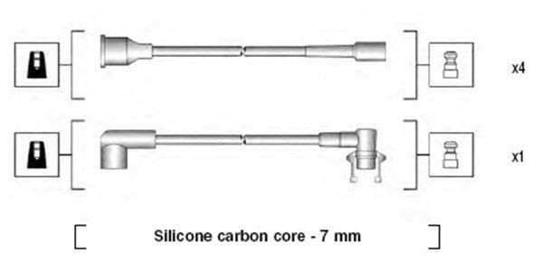 MAGNETI MARELLI Ignition Cable Kit Article number: 941145230720 cheaply