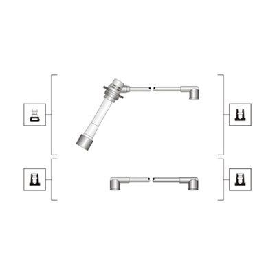 MAGNETI MARELLI Ignition Cable Kit Article number: 941319170093 cheaply