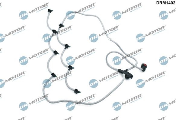 DR.MOTOR AUTOMOTIVE DRM1402 Hose, fuel overflow RANGE ROVER 3.6 D 4x4 272 PS Diesel 2012