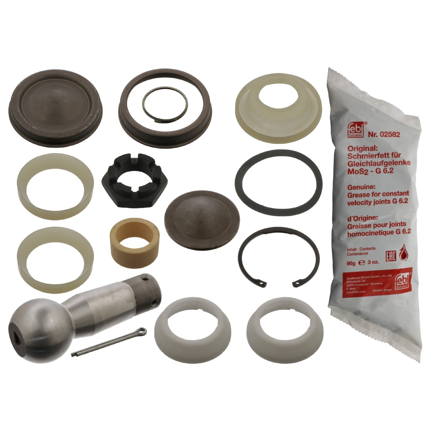FEBI BILSTEIN Repair Kit, guide strut Article number: 04075 cheaply
