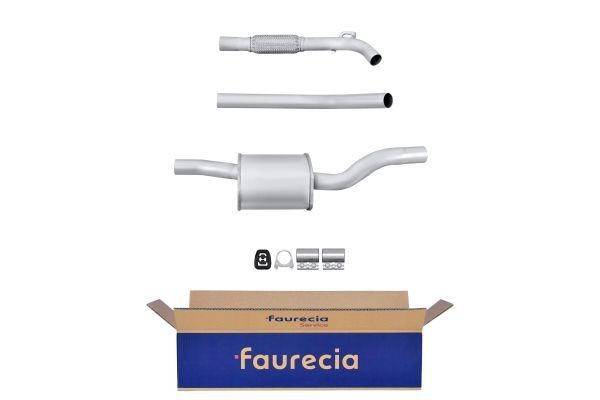 HELLA Middle silencer Article number: 8LC 366 023-671 cheaply