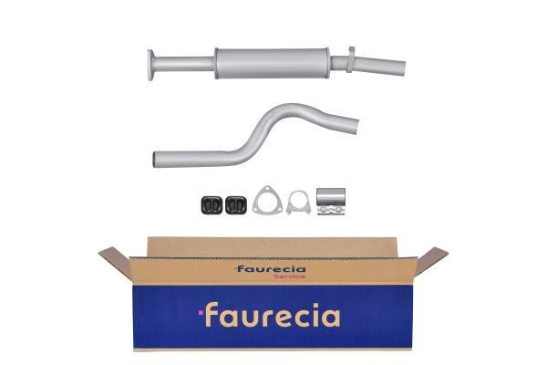 HELLA Middle silencer Article number: 8LC 366 024-371 cheaply