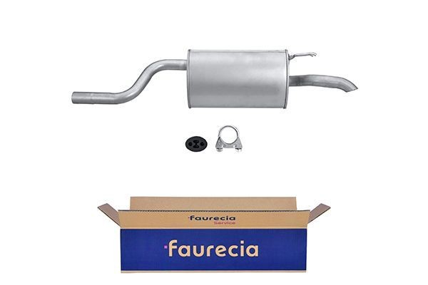 HELLA Rear silencer Article number: 8LD 366 029-381 cheaply