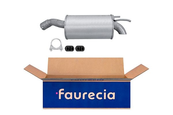 HELLA Rear silencer Article number: 8LD 366 031-521 cheaply