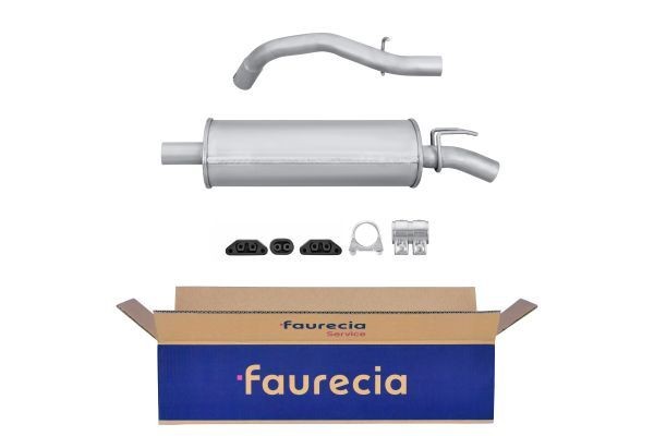 HELLA Rear silencer Article number: 8LD 366 033-741 cheaply