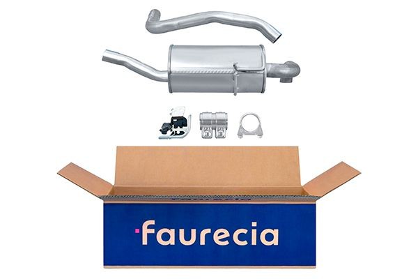 HELLA Rear silencer Article number: 8LD 366 034-571 cheaply