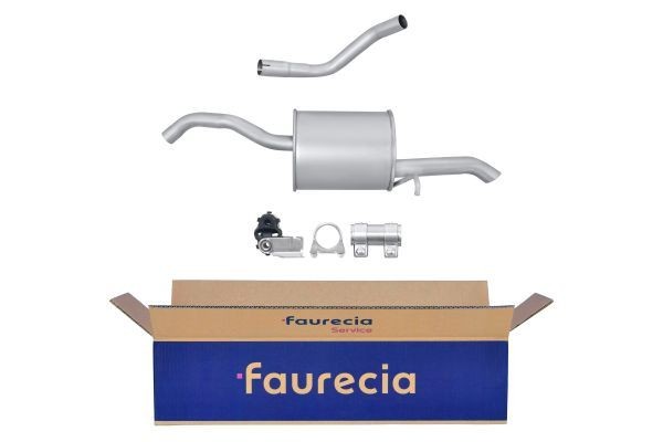 HELLA Rear silencer Article number: 8LD 366 034-971 cheaply