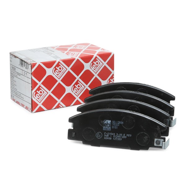 FEBI BILSTEIN Brake pad set Article number: 16323 cheaply