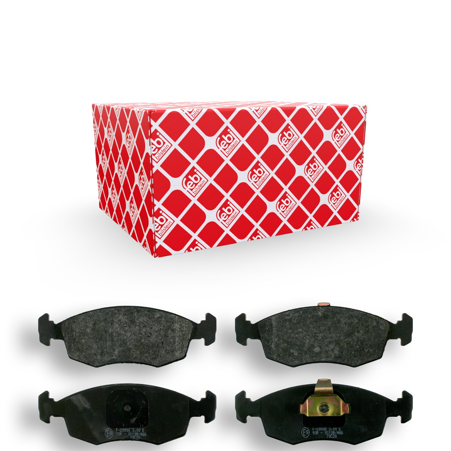 FEBI BILSTEIN Brake pad set Article number: 16371 cheaply